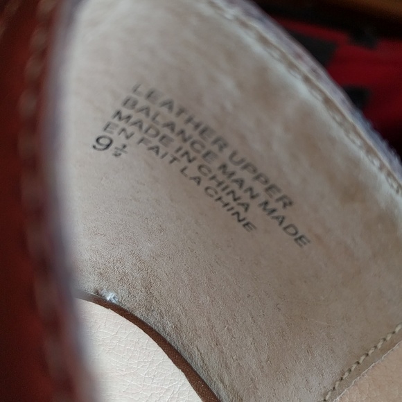 Seychelles metallic whiskey/copper leather flat peep-toe shoes Size 9.5 - Picture 12 of 13